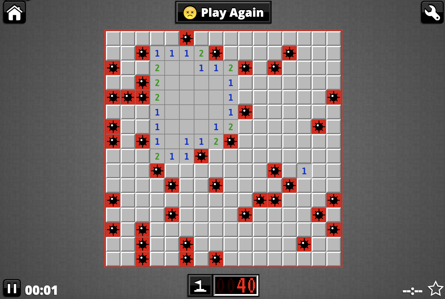 Minesweeper Home